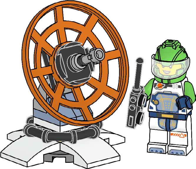 LEGO City: Astronaut with Space Satellite (952411) - New Sealed - box front