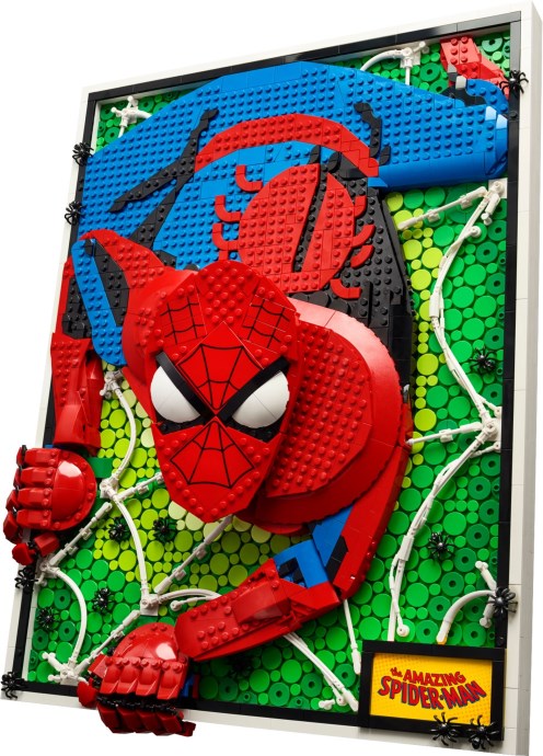 LEGO LEGO Art: The Amazing Spider-Man (31209) - New Sealed - play features