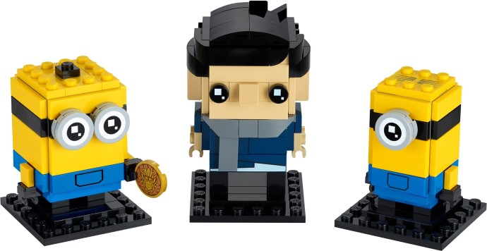 LEGO Brickheadz: Gru, Stuart and Otto (40420) - New Sealed - close-up