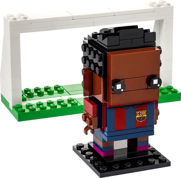 LEGO Brickheadz: 40542 Brickheadz FC Barcelona Go Brick Me 10+ 530 Pieces Create Your Own Barcelona Player Model (40542) - New Sealed - play features