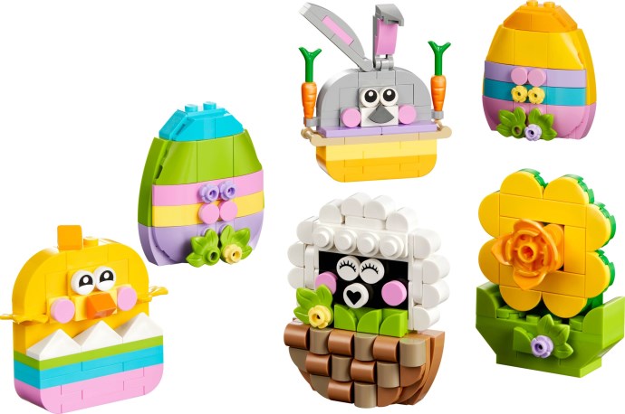 LEGO Seasonal: Easter Decorations Limited Edition (40890) 312 Pieces Ages 7 and Up (40890) - New Sealed - box front