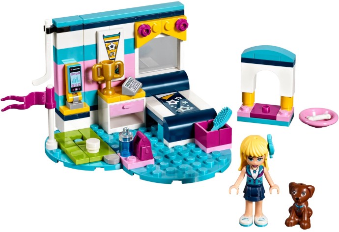 LEGO Friends: Stephanie's Bedroom (41328) - New Sealed - rear view