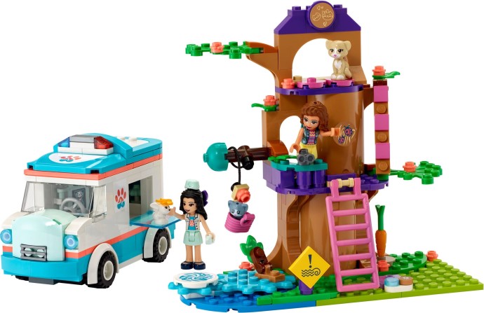 LEGO Friends: Vet Clinic Ambulance (41445) - New Sealed - play features