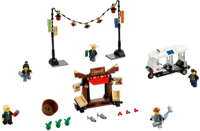 LEGO Ninjago: NINJAGO City Chase (70607) - New Sealed - play features