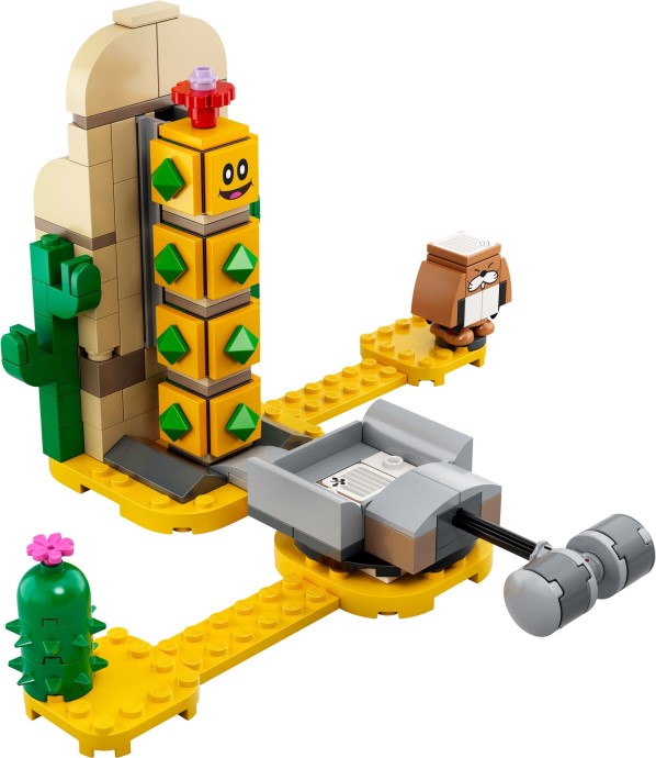 LEGO Super Mario: Desert Pokey Expansion Set (71363) - New Sealed - play features