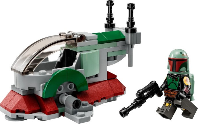 LEGO Star Wars: Boba Fett's Starship Microfighter (75344) - New Sealed - play features