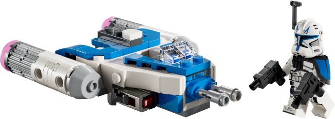 LEGO Star Wars: Star Wars Captain Rex Y-Wing Microfighter, Collectible The Clone Wars Starship Vehicle Toy with a Character Minifigure for 6 Plus Year Old Boys & Girls, Fantasy Gift Idea for Kids 75391 (75391) - New Sealed - set details