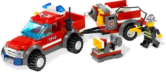 LEGO City: Off-Road Fire Rescue (7942) - New Sealed - box front