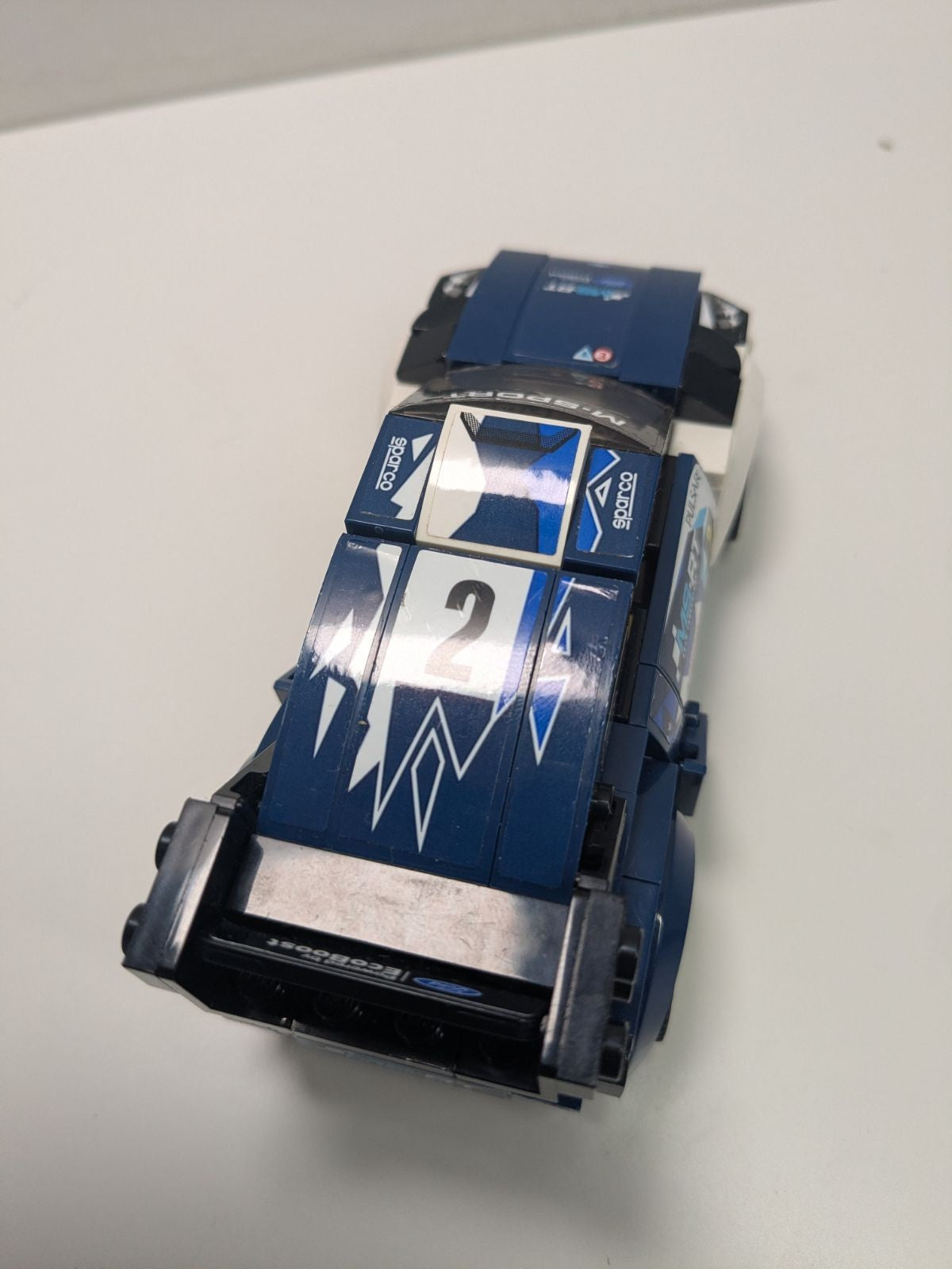LEGO Speed Champions: Ford Fiesta M-Sport WRC (75885) - Complete - contents