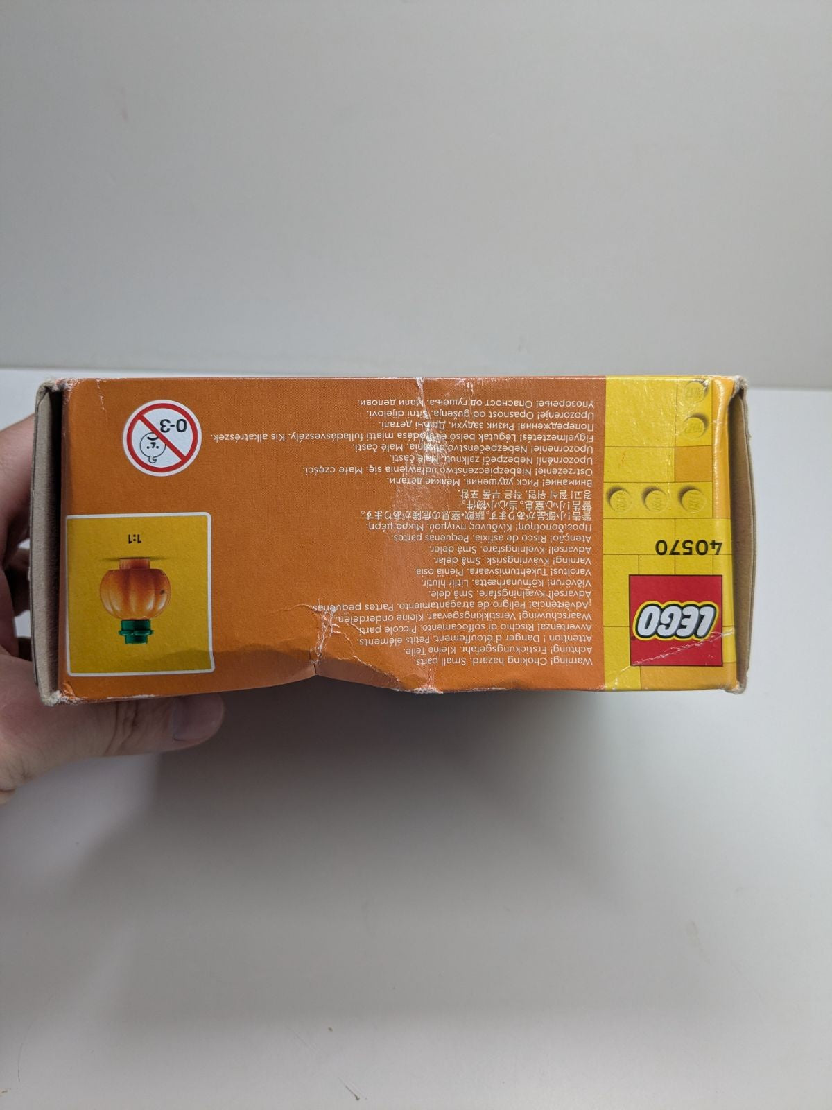 LEGO Seasonal: Halloween Cat & Mouse (40570) - New Sealed - rear view