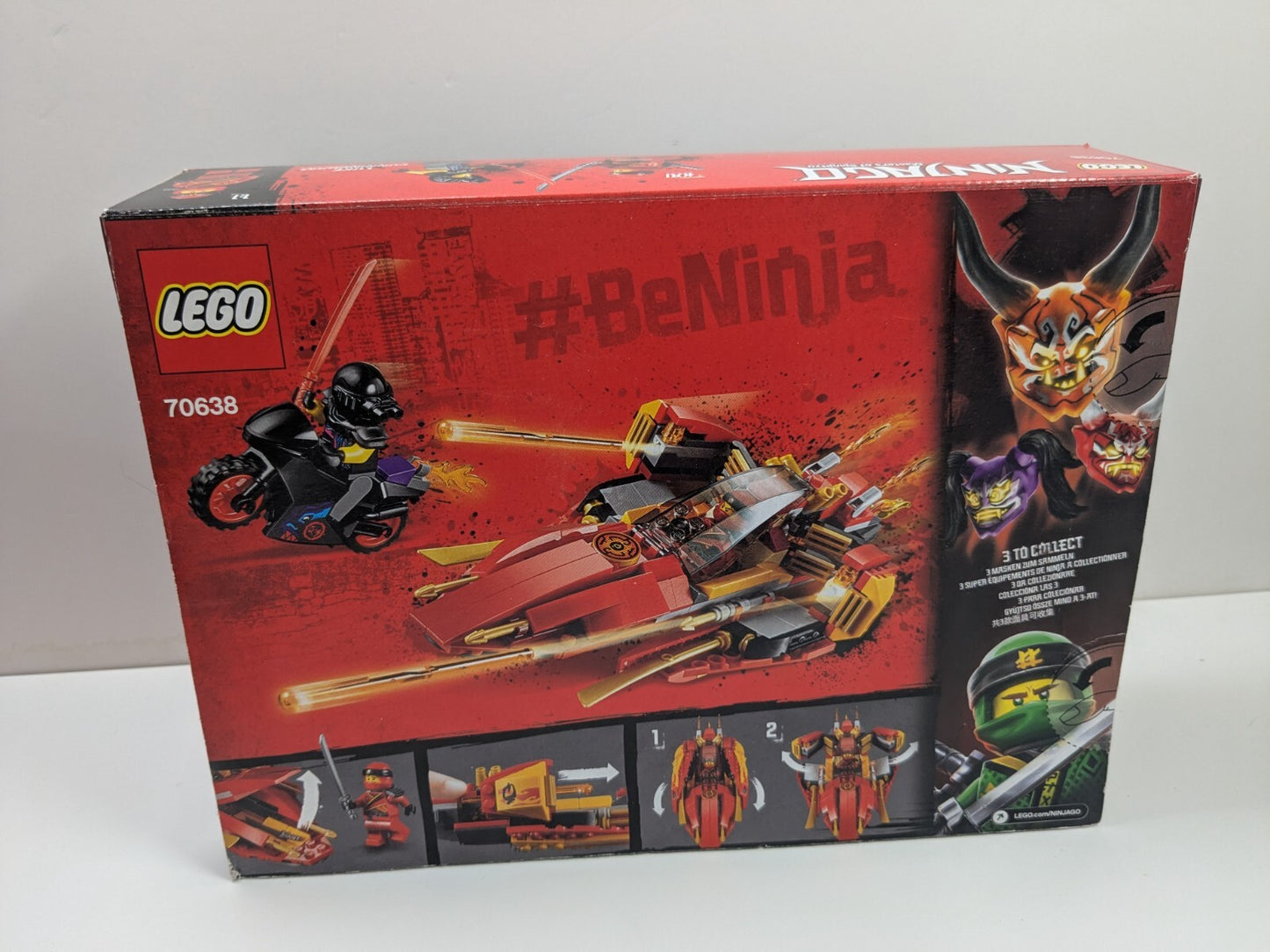 LEGO Ninjago: Katana V11 (70638) - Complete