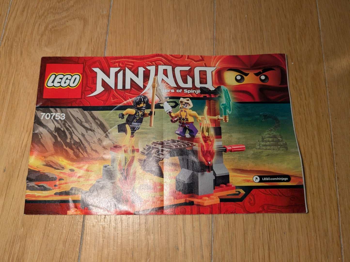 LEGO Ninjago: Lava Falls (70753) - Complete
