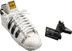 LEGO Icons: Adidas Originals Superstar 10282 Building Kit; Build and Display The Iconic Sneaker; New 2021 (731 Pieces) (10282) - New Sealed - play features