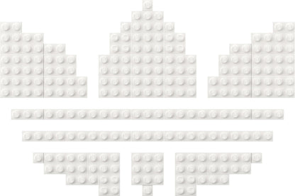 LEGO Icons: Adidas Originals Superstar 10282 Building Kit; Build and Display The Iconic Sneaker; New 2021 (731 Pieces) (10282) - New Sealed - close-up