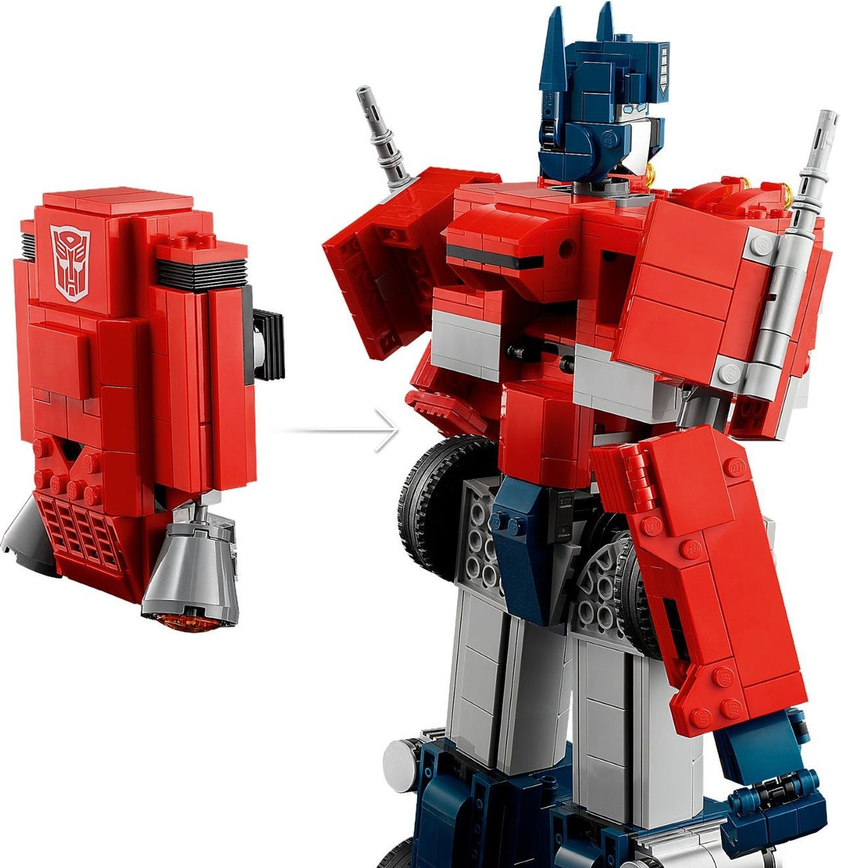 LEGO Icons: Optimus Prime (10302) - New Sealed - set details