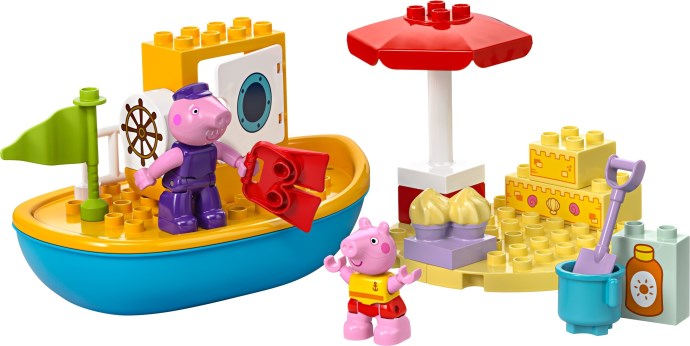 LEGO Duplo: Peppa Pig Boat Trip (10432) - New Sealed - box front