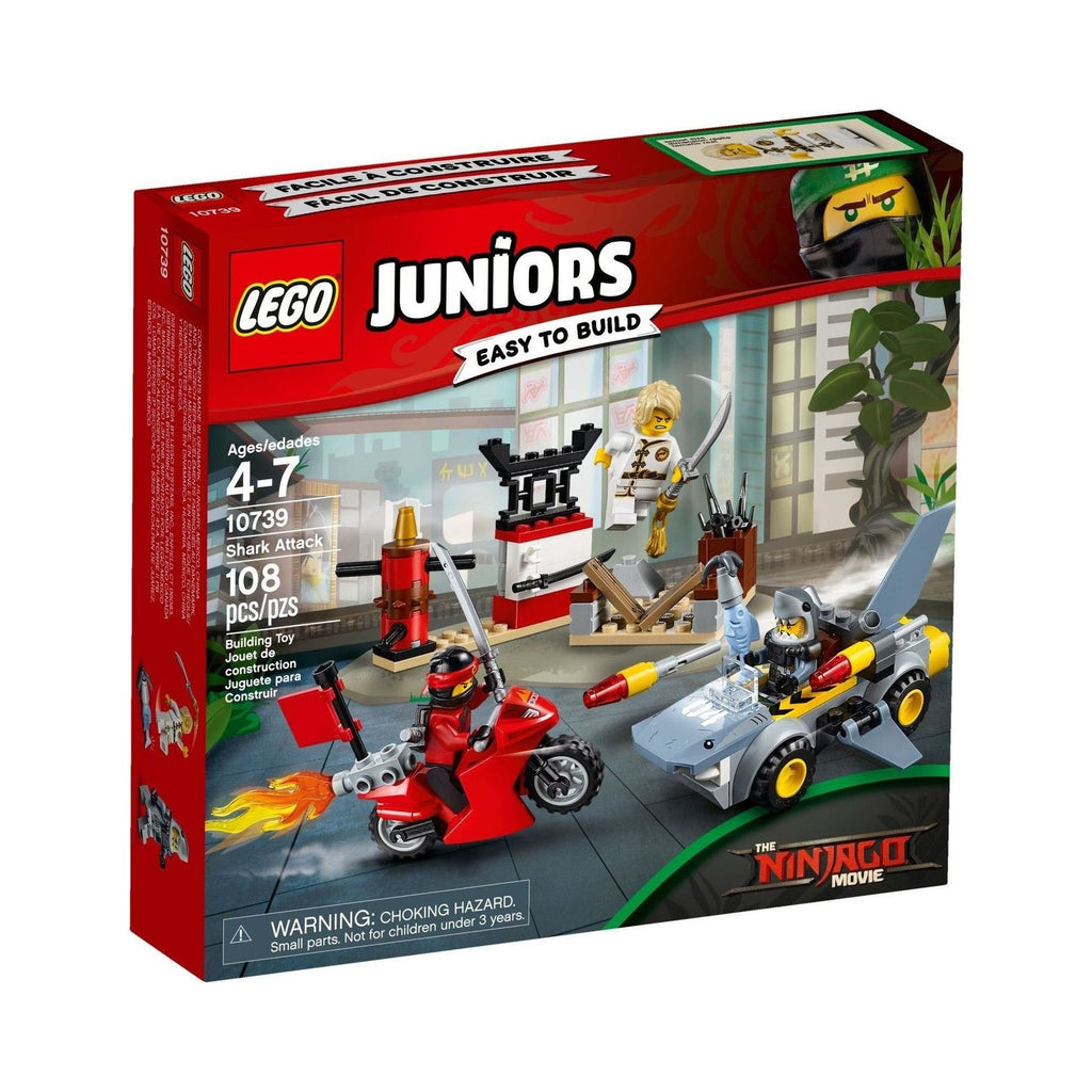 LEGO Juniors: Ninjago 10739 Shark Attack (10739) - New Sealed - box front
