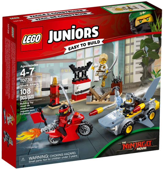 LEGO Juniors: Ninjago 10739 Shark Attack (10739) - New Sealed - box front