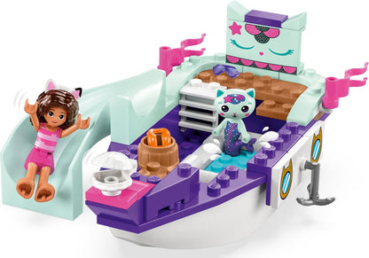 LEGO Gabby's Dollhouse: Gabby & MerCat's Ship & Spa (10786) - New Sealed - built set