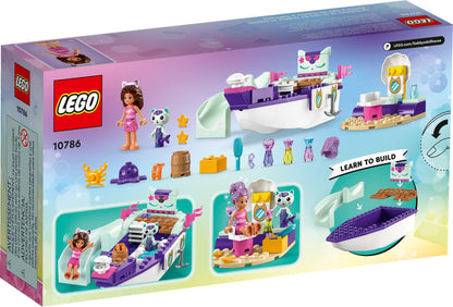 LEGO Gabby's Dollhouse: Gabby & MerCat's Ship & Spa (10786) - New Sealed - alternate view