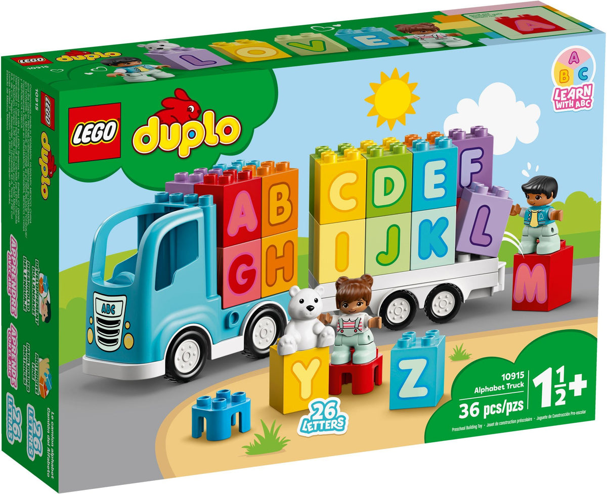 LEGO Duplo: 10915 DUPLO My First Alphabet Truck (10915) - New Sealed - box front