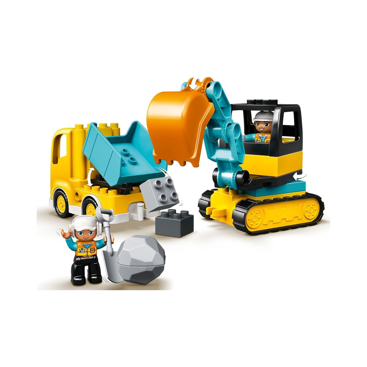 LEGO Duplo: DUPLO Truck and Tracked Excavator 10931 (10931) - New Sealed - minifigures