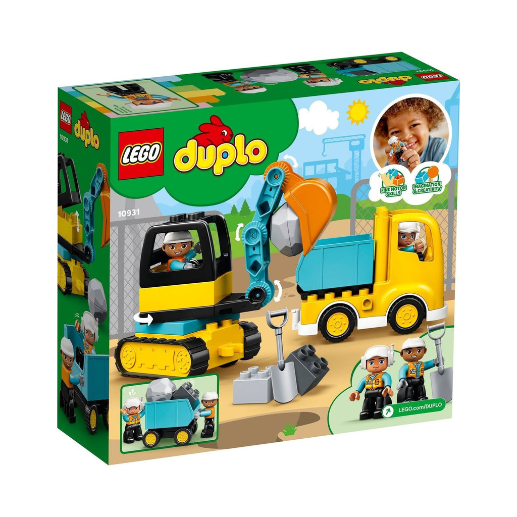 LEGO Duplo: DUPLO Truck and Tracked Excavator 10931 (10931) - New Sealed - alternate view