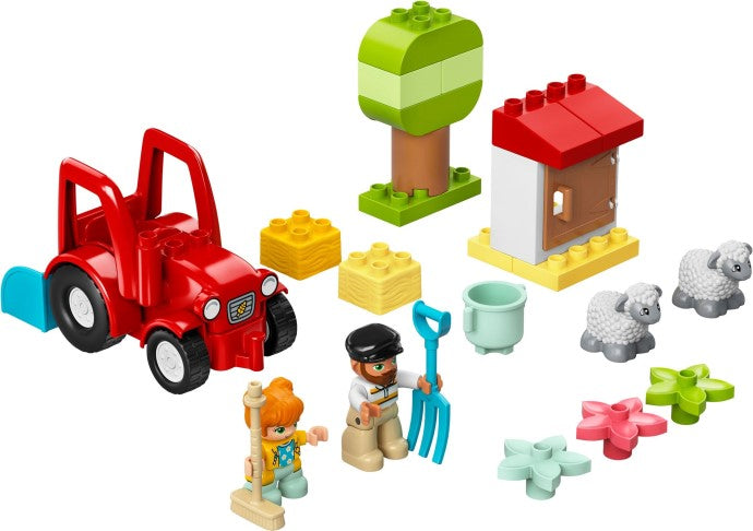 LEGO Duplo: Farm Tractor & Animal Care (10950) - New Sealed - play features