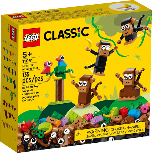 LEGO Classic: Creative Monkey Fun (11031) - New Sealed - box front