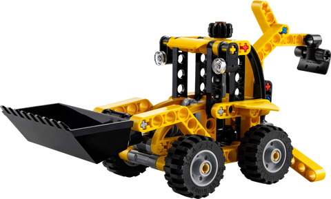 LEGO Technic: Technic Backhoe Loader Construction Vehicle Toy for 7+ Year Old Boys & Girls - Building Set with Back Digger, Scoop and Outriggers - Birthday Gift Idea 42197 (42197) - New Sealed - box front
