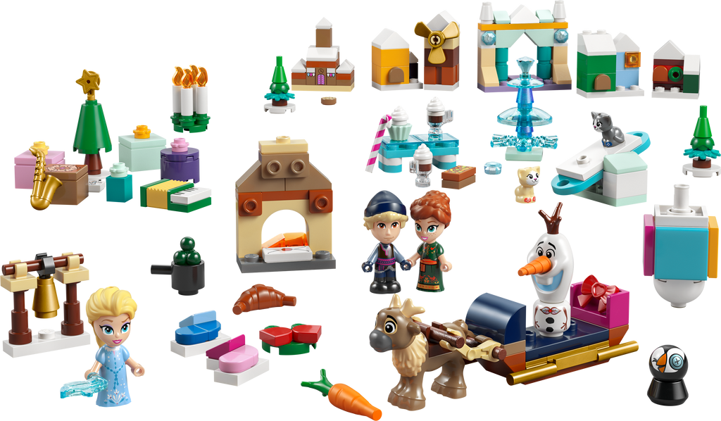 LEGO Advent: Disney Frozen Advent Calendar 2025 (43273) - New Sealed - box front