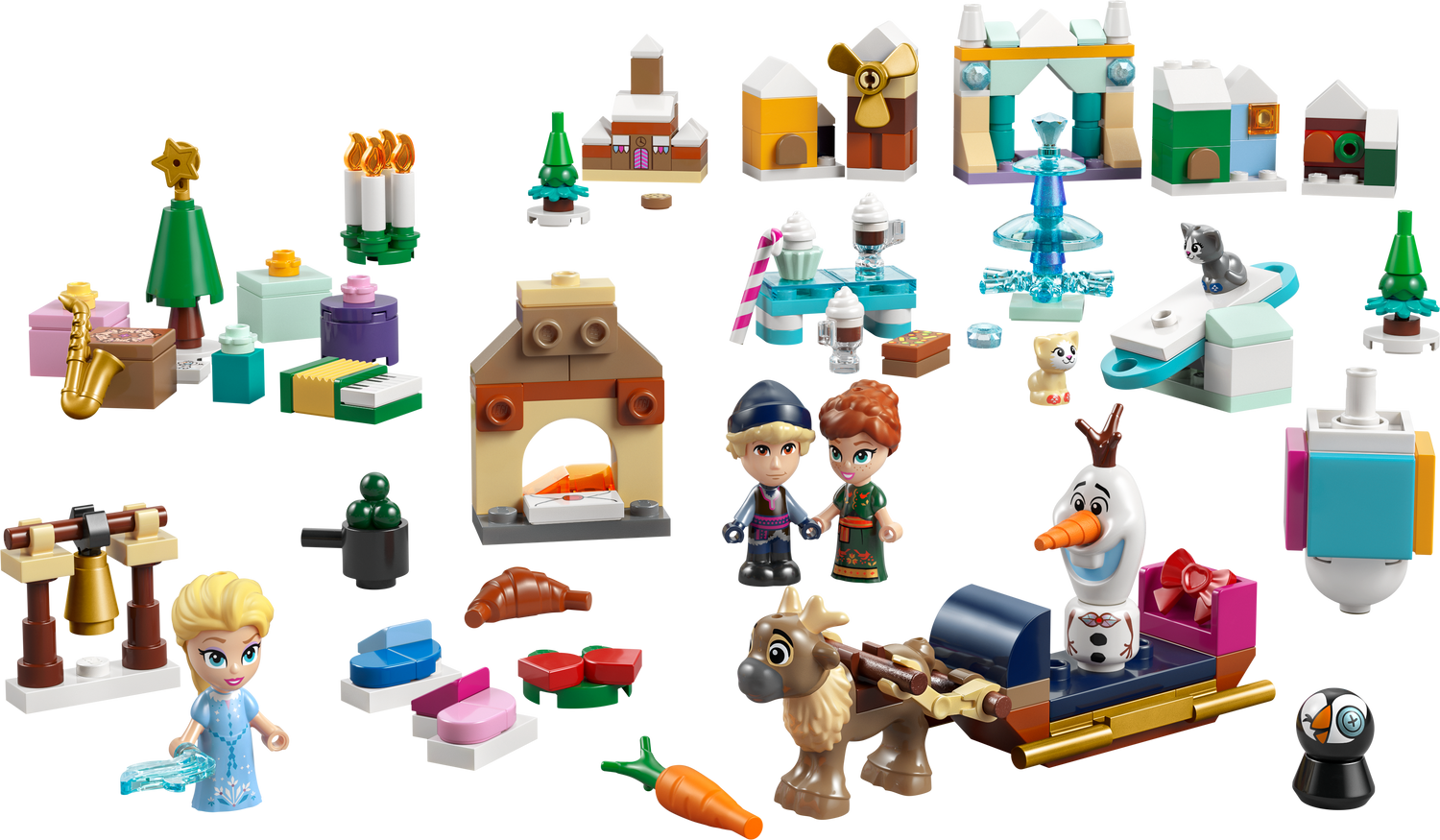 LEGO Advent: Disney Frozen Advent Calendar 2025 (43273) - New Sealed - box front