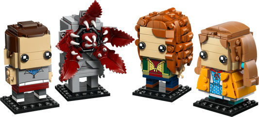LEGO Brickheadz: Eleven, Max, Demogorgon and Holly Figures (40879) - New Sealed - box front