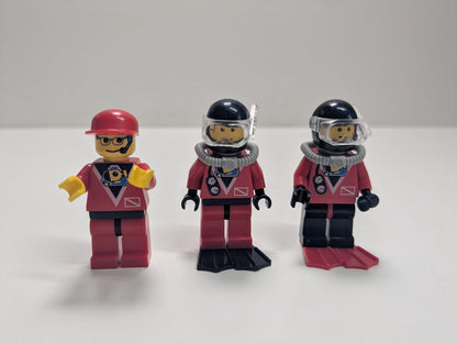 LEGO Town: Sting Ray Explorer (6442) - Complete - minifigures