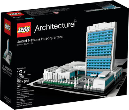 LEGO Architecture: United Nations Headquarters (21018) - New Sealed
