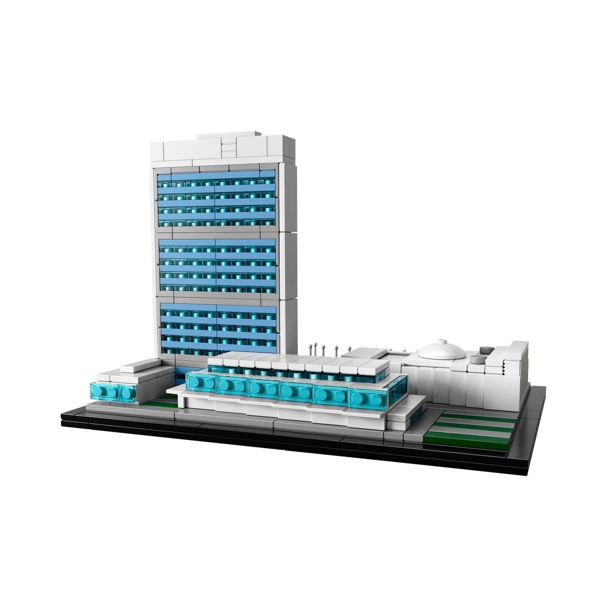 LEGO Architecture: United Nations Headquarters (21018) - New Sealed - minifigures