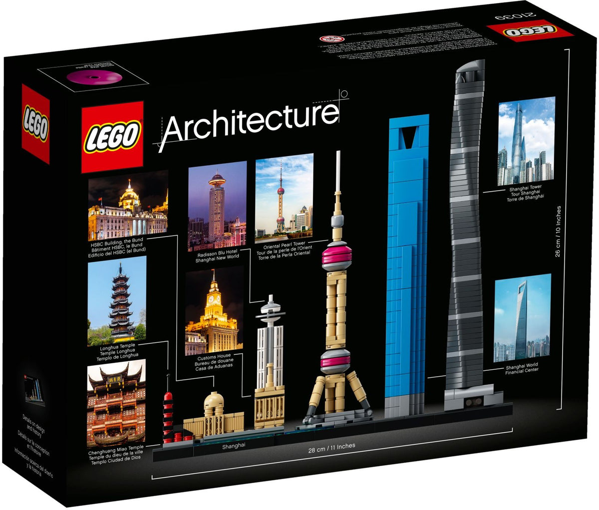 LEGO Architecture: Shanghai (21039) - New Sealed - built set