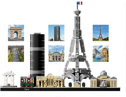 LEGO Architecture: Paris (21044) - New Sealed - minifigures