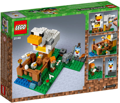 LEGO Minecraft: The Chicken Coop (21140) - New Sealed - built set