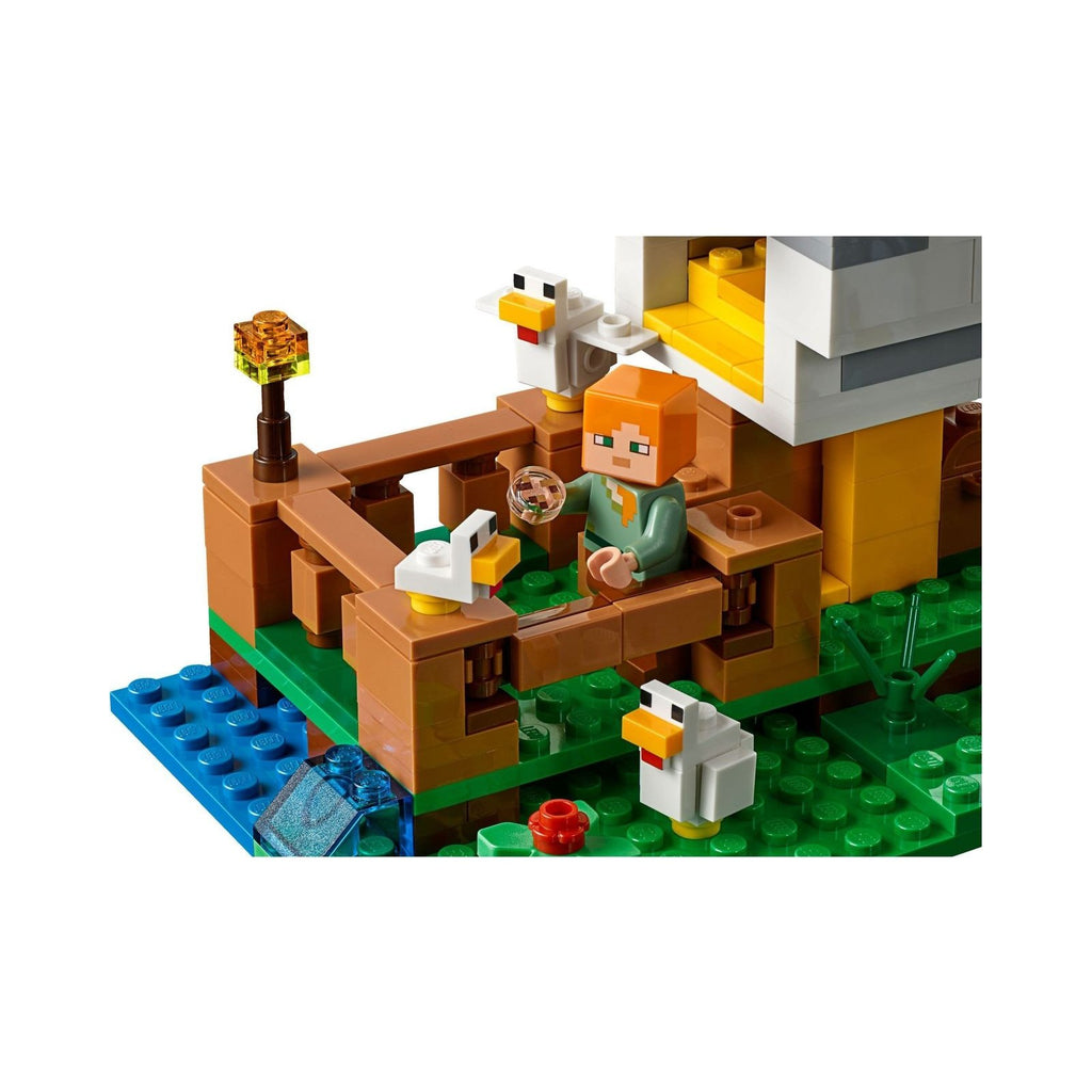 LEGO Minecraft: The Chicken Coop (21140) - New Sealed - set details
