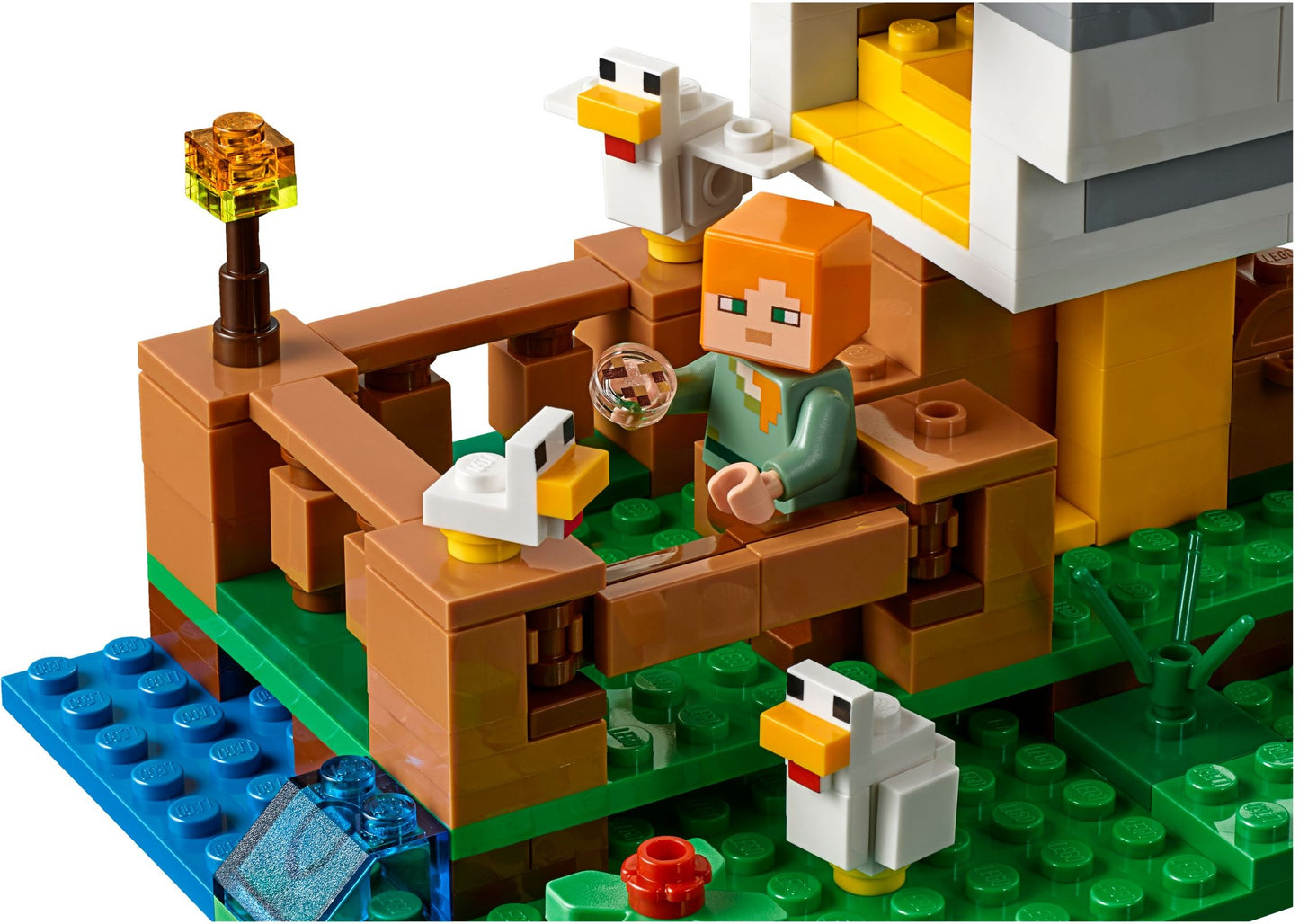 LEGO Minecraft: The Chicken Coop (21140) - New Sealed - set details