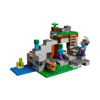 LEGO Minecraft: Minecraft 21141 The Zombie Cave (21141) - New Sealed - minifigures