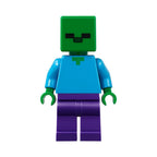 LEGO Minecraft: Minecraft 21141 The Zombie Cave (21141) - New Sealed - rear view