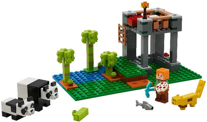 LEGO Minecraft: The Panda Nursery (21158) - New Sealed - close-up