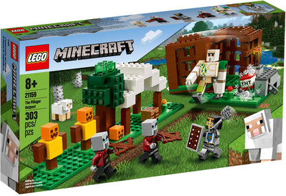 LEGO Minecraft: The Pillager Outpost (21159) - New Sealed - box front