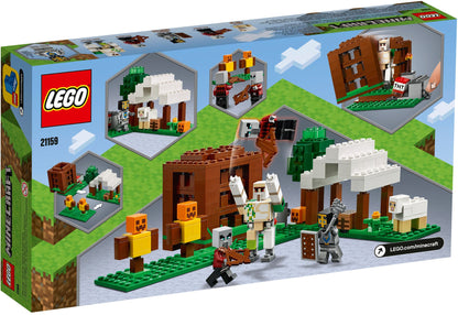 LEGO Minecraft: The Pillager Outpost (21159) - New Sealed - set details