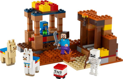 LEGO Minecraft: The Trading Post (21167) - New Sealed - play features
