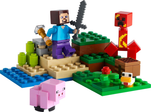 LEGO Minecraft: The Creeper Ambush (21177) - New Sealed - box front