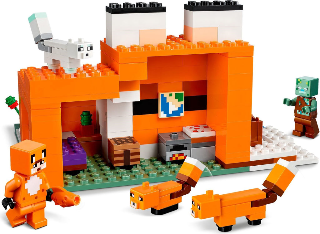 LEGO Minecraft: The Fox Lodge (21178) - New Sealed - built set