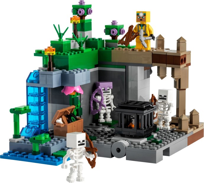 LEGO Minecraft: The Skeleton Dungeon (21189) - New Sealed - alternate view